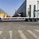 40 Tons To 100 Tons Original Bridge /FUWA/BPW Bridge Low Bed Semi-Trailer