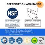 LT700P Household External Refrigerator Water Filter for 9690 46-9690LFXC24726S