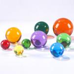 120g Resin Ball Clear Transparent Play Juggling Balls