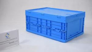China 100% virgin PP material folding storage box fruit crate collapsible cheapest price Plastic Boxes wholesale