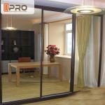 Australia Anti Noise Aluminium Sliding Glass Doors System Customized Size