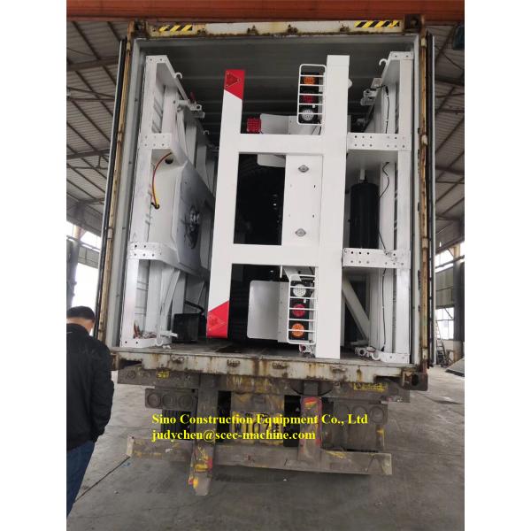 Double Speed Heavy Duty Semi Trailers 20ft 40ft Container Flat Bed Semi Trailer