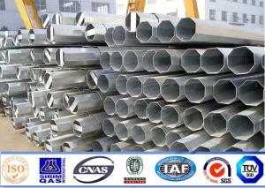 China 9m 4kn Steel Utility Pole For Overhead Electrical Transmission Line Project wholesale