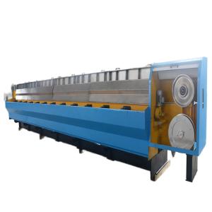 China 13 dies 8mm to 1.35mm Energy Efficiency copper rod breakdown machine with annealer wholesale