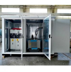 China Packaged Durable Using Power Mobile Compact Substation Transformer  Unit on sale