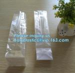 polypropylene Crystal Clear Cello Bags flat square block bottom opp bag,candy