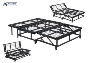 China Adjustable Sturdy Iron Mesh Full Size Metal Daybed Frame wholesale