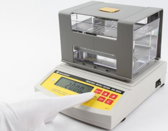 Quality RS-232 Karat Density Electronic Gold Testing Instrument With Purity Percentage for sale