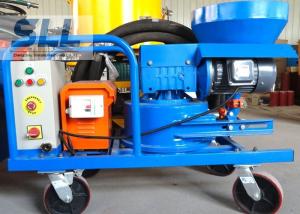 Compact Structure Cement Spraying Equipment , Spray Plaster Machine With Control Box