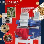 Free shipping dahao A15 single head computer embroidery machine 450*650mm high