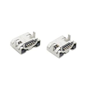 China LCP Plastic Micro USB Female Connector on sale