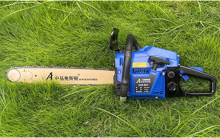 Gasoline Petrol Chain Saw Tree Cutter 2.0kw 8500r/Min Handheld Chainsaw