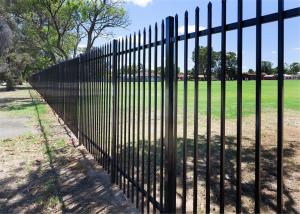 China POWDER coated tubular fence panels Hercules Security Fence panels wholesale