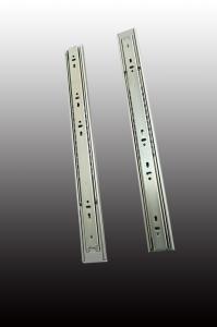 China Zinc Color Painting Three Fold 45mm Telescopic Drawer Slide wholesale