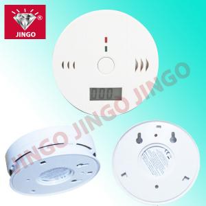 China Fire alarm battery portable CO (carbon monoxide) gas detector with buzzer wholesale