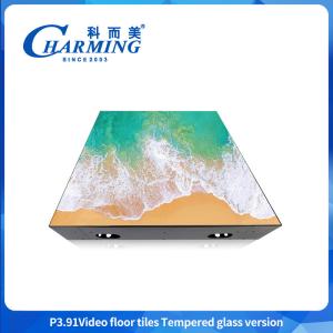 China DJ Lighting 3D LED Dancing Pixel Floors Indoor Disco Digital Video Wedding Party Stage LED Dance Floor wholesale