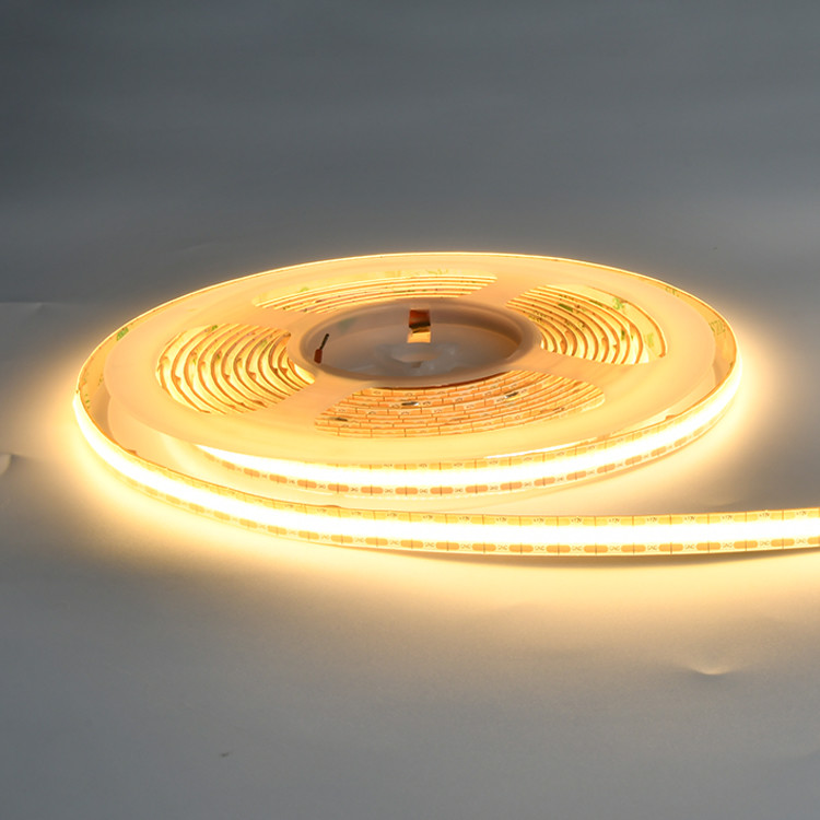 COB LED Strip Light High Density Flexible FOB 528 LEDs/m Small Cut Led Lights Tape