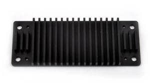 China Black Anodized 6005 T6 Heatsink Extrusion Profiles wholesale