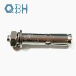 Plain Surface Stainless Steel Sleeve Anchors Cold Forming Process For Industrial