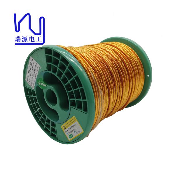 Electric Vehicle Use Copper Litz Wire 2uew-F-Pi 0.40*60 High Breakdown Voltage
