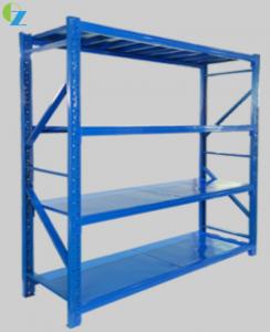 China 200KG Per Layer Powder Coated Steel Storage Racks Light Duty Warehouse Storage Shelf wholesale