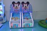 Mini Basketball Passing Machine , Game Centre Automatic Basketball Shooting