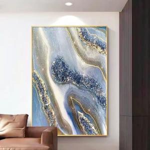China 3D Abstract Oil Handmade Canvas Wall Art Painting Framed Luxury for Wall Decor wholesale