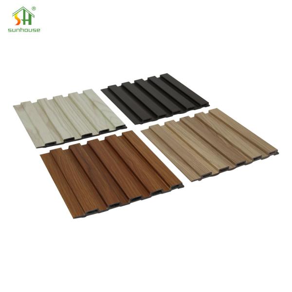 3000mm WPC Wall Panel / Facade Wall Panel Waterproof For Outdoor Exterior