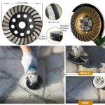 Turbo Concrete Grinding Wheel Stone / Hard Granite / Hard Brick Diamond Grinding
