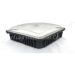 IP65 Waterproof 70 Watt LED Canopy Light Fixtures Parking Garage Lighting Usage