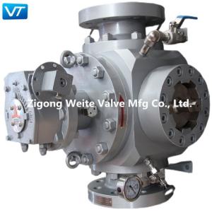 China API 6FA Soft Sealing Shut Off Pig Valves DN 200 Seat DEVLON wholesale