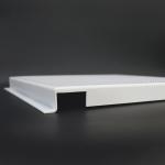 White Aluminum Perforated Hook Drop Suspended Metal Ceiling Tiles Non -