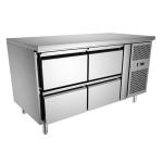Fan Cooling 4 Drawers 1.5m Commercial Refrigerator Freezer