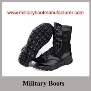 China Wholesale China made First Layer Leather Cement Military Jungle Boot wholesale