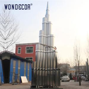 China Large outdoor stainless steel abstract sculpture wholesale
