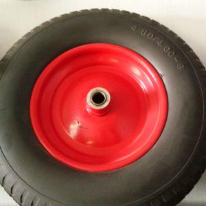 China ISO CCC 8 Inch Solid Rubber Wheels 480/400-8 1000g 820g 2230g wholesale
