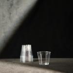 1oz Transparent PS Plastic Cups Plastic Tumbler For Hot And Cold Beverages FDA