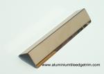 25mm X 25mm Aluminum / Stainless Steel Corner Guards For Walls Mirror Effect