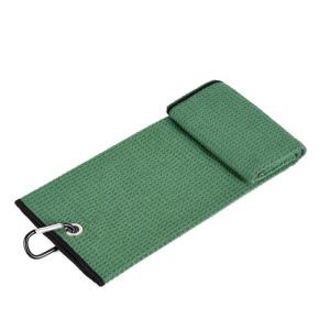 China Microfiber Waffle Soccer Ball Beach Towel Blank Golf Towels With Grommets wholesale