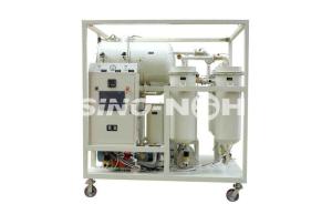 China Intelligent Dehydration Degassing Vacuum Oil Filter PLC Control wholesale
