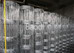 Hot Dipped Galvanized Grassland Woven Field Fence In Rolls From 0.8m to 1.8m