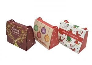China Luxury Custom Color Printing Cute Shopper Paper christmas Gift Packaging on sale