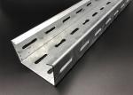 SS304 Perforated Electrical Cable Tray Hot Dip Galvanized 6m