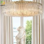Used For Home Hotel E26 Copper And Glass Modern Pendant Light