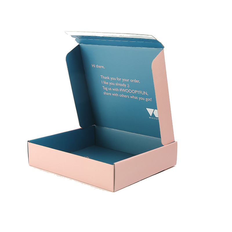 Custom Double Sided Printed Corrugated Shipping Box Logistics Packaging