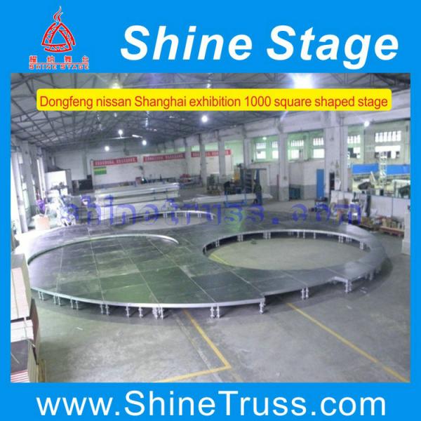 2015 aluminum simple stage for outdoor performances