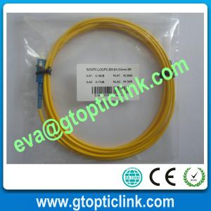 China Simplex Single Mode SC Fiber Optical Patch Cord wholesale