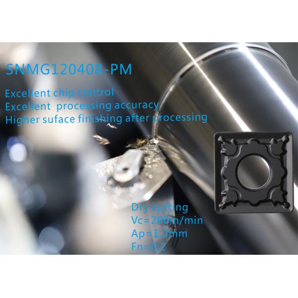 SNMG1204 Indexable Tungsten Carbide Turning Inserts CNC Machine Cutting Tools
