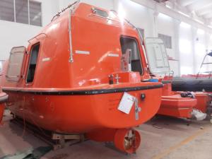 China Marine Orange lifeboat 7.5m with davit CCS/ABS/BV china manufacture wholesale