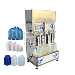 Semi Automatic Linear Liquid Bottles Filling Machine Mineral Water Essential Oil